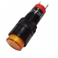 ΕΝΔ. ΛΥΧΝΙΑ Φ10 12V LED ΚΙΤΡΙΝΗ LAS3F-IO 