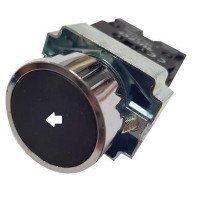ΜΠΟΥΤΟΝ Φ22 ΜΕΤΑΛ. ΜΑΥΡΟ ΜΕ ΕΝΔΕΙΞΗ LAY5-BA3351