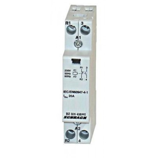 ΡΕΛΕ ΡΑΓΑΣ 20Α 1ΝΟ+1NC 230VAC 1M BZ326438ME