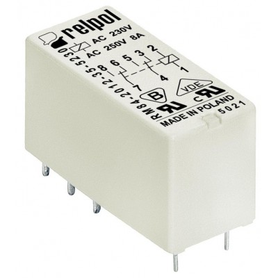 ΜΙΚ/ΡΕΛΕ PCB 2Ρ LCA002 / RM84 12VAC
