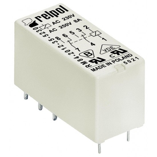 ΜΙΚ/ΡΕΛΕ PCB 2Ρ LCA002 / RM84 24VAC