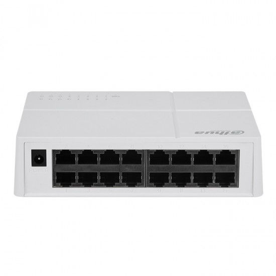 16-Port Unmanaged Ethernet Switch 10/100