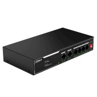 6-Port Unmanaged Ethernet Switch 10/100, με 4 θύρες PoE