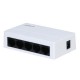 5-Port Unmanaged Gigabit Switch 10/100/1000, σε λευκό χρώμα.
