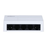5-Port Unmanaged Gigabit Switch 10/100/1000, σε λευκό χρώμα.