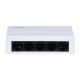 5-Port Unmanaged Gigabit Switch 10/100/1000, σε λευκό χρώμα.