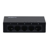 5-Port Unmanaged Gigabit Switch 10/100/1000, σε μαύρο χρώμα