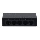 5-Port Unmanaged Gigabit Switch 10/100/1000, σε μαύρο χρώμα