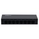 8-Port Unmanaged Gigabit Switch 10/100/1000, σε μαύρο χρώμα