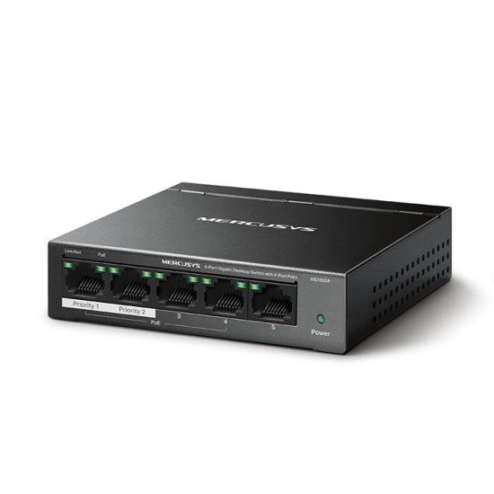 5-Port Gigabit desktop switch με 4 θύρες PoE+