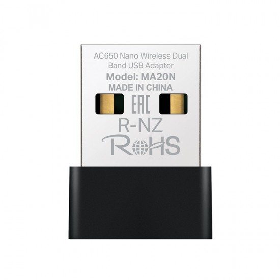 AC650 Nano wireless dual band USB adapter