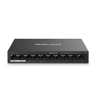 10-Port 10/100Mbps desktop switch με 8 θύρες PoE+