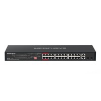 28-Port gigabit rackmount switch με 24 θύρες PoE+