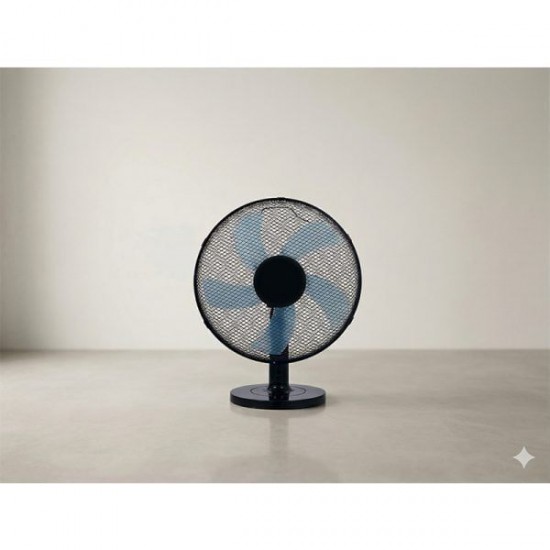 “KIM” ΑΝΕΜΙΣΤΗΡΑΣ ΕΠΙΤΡΑΠΕΖΙΟΣ ΜΑΥΡΟΣ 16″ 50W