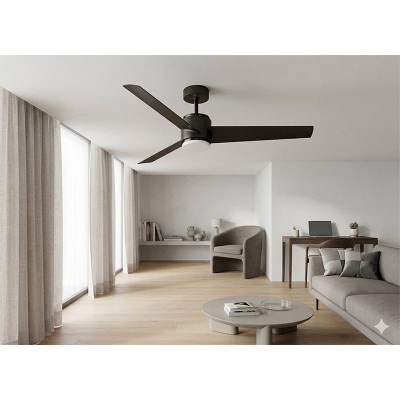 ΑΝΕΜΙΣΤΗΡΑΣ “STYLE” ΜΑΥΡΟΣ 52″ 35W DC REMOTE+15W LED LIGHT 3 CCT