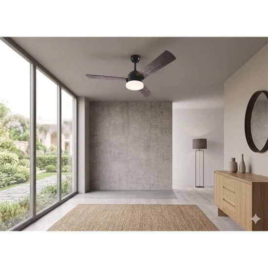 ΑΝΕΜΙΣΤΗΡΑΣ ΟΡΟΦΗΣ “MODENA PLUS” ΜΑΥΡΟΣ-ΞΥΛΟ 48″ 35W DC REMOTE+18W LED LIGHT 3 CCT