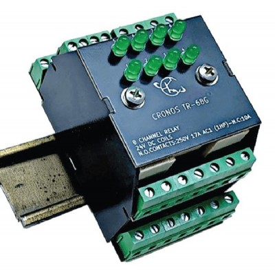 ΚΛΕΜ/ΡΕΛΕ 8 ΚΑΝΑΛΙΩΝ 24V DC TR-68G