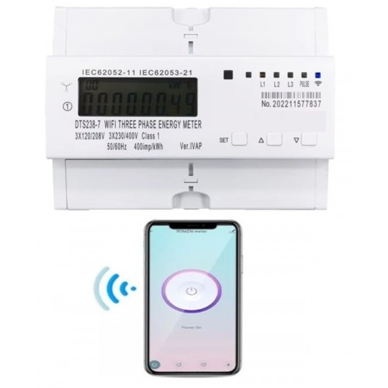 ΜΕΤΡ.ΕΝΕΡΓ.ΨΗΦ.3Φ DTS238-7 WIFI (Μ/Σ ..../5)