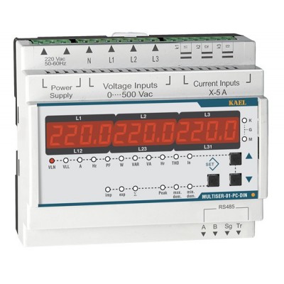 ΑΝΑΛΥΤΗΣ ΕΝΕΡΓΕΙΑΣ ΡΑΓΑΣ MULTISER-01-PC DIN