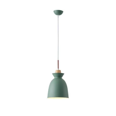 ΦΩΤΙΣΤΙΚΟ ΚΡΕΜΑΣΤΟ ΜΕΤΑΛΛΟ 1XΕ27 MAX 15W 195X1294mm ΠΡΑΣΙΝΟ-ΛΕΥΚΟ ARTE ILLUMINA SIMPLO