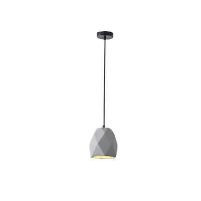 ΦΩΤΙΣΤΙΚΟ ΚΡΕΜΑΣΤΟ ΤΣΙΜΕΝΤΟ 1XE27  MAX 40W 160X160X170mm ΓΚΡΙ ARTE ILLUMINA ARME