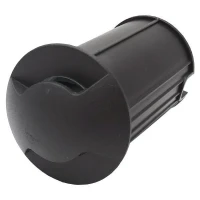 ΦΩΤΙΣΤΙΚΟ ΔΑΠΕΔΟΥ ΕΞΩΤΕΡΙΚΟ 2F LED 3W IP65 85-265V Φ62mm ΜΑΥΡΟ PRO ARTE ILLUMINA