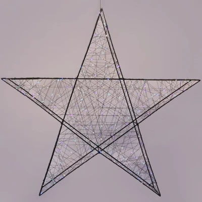 ΑΣΤΕΡΙ ΦΩΤΙΖΟΜΕΝΟ 78cm, 240 LED, 4,5V ΜΕΤΑΣΧΗΜΑΤΙΣΤΗ, TIMER, ΜΑΥΡΟΣ ΜΕΤΑΛΛΙΚΟΣ ΣΚΕΛΕΤΟΣ, ΜΑΥΡΟ ΧΑΛΚΙΝΟ ΚΑΛΩΔΙΟ, ΟΠΑΛ(ΚΙΤΡΙΝΟ/ΜΠΛΕ/ΠΡΑΣΙΝΟ/ΜΩΒ) LED, ΠΡΟΕΚΤΑΣΗ ΠΑΡΟΧΗΣ 5m, IP44