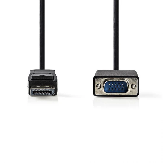 Καλώδιο εικόνας DisplayPort αρσ. - VGA αρσ., 2.00m NEDIS CCGP37301BK20
