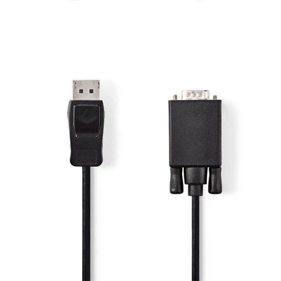 Καλώδιο εικόνας DisplayPort αρσ. - VGA αρσ., 2.00m NEDIS CCGP37301BK20