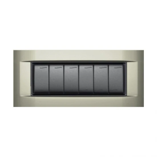 Πλαίσιο aqua metal 6m inox - 7756.G.AS