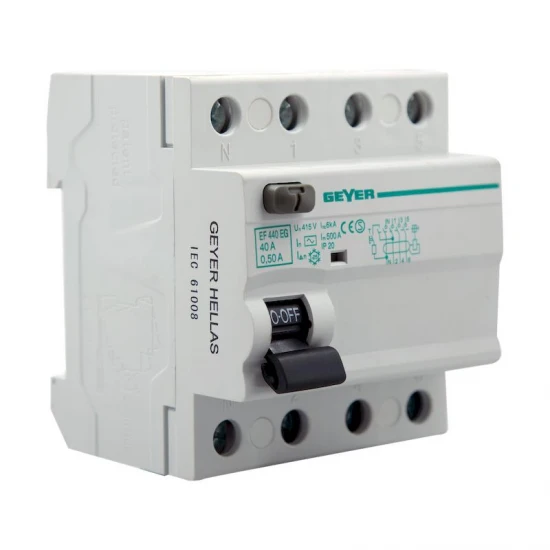 Ρελέ διαφυγής 4P 40A 300mA AC - EF440EG