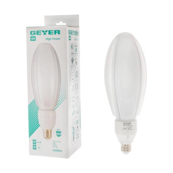 LED High Power 50W 6500K E27 IP54 5500LM - LHP2750D