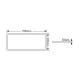 LED Panel Avra 120x60 60W 4000K 6000lm UGR<19 - LP16BLC5.UGR GEYER