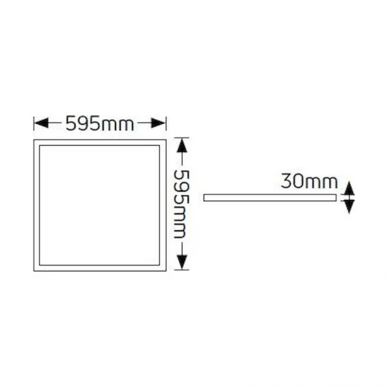 LED Panel Eco 60x60 40W 4000K 4000lm - LP40BLC GEYER GEYER GEYER