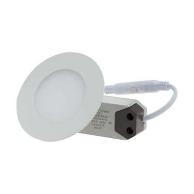 PL LED 3W 3000K 180lm Φ70mm - LPLW3S