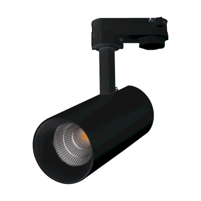 Spot ράγας για PAR16 GU10 4κ μαύρο - LTR6046GU10B
