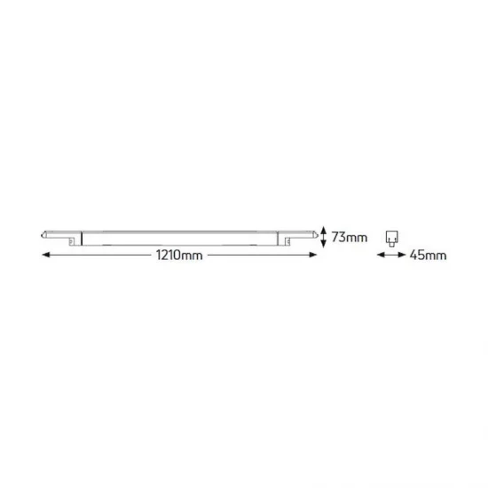 Φωτ. ράγας LED Innova 70W 4000K 90° - LTRLAI9070C