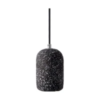 Φωτιστικό Cement GU10 100x160 καλώδιο 2.5m μαύρο - PC6641B