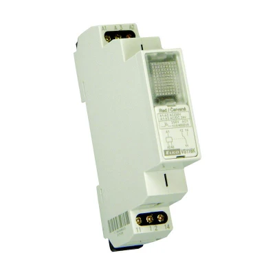 Ρελέ ισχύος 1θ 16Α κόκκινης λυχνίας 230V AC 1(NO-NC) - VS116K